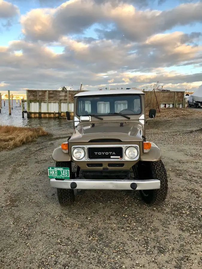 1978 toyota land cruiser bj40, runs great, semi-restored