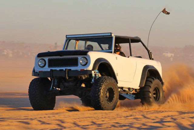 1963 scout 80 800 trophy truck international harvester 570hp ls3 king coil overs