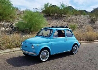 1973 fiat 500l classic, wonderful condition, rust free arizona car
