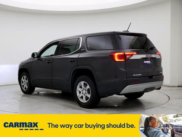 2018 gmc acadia sle
