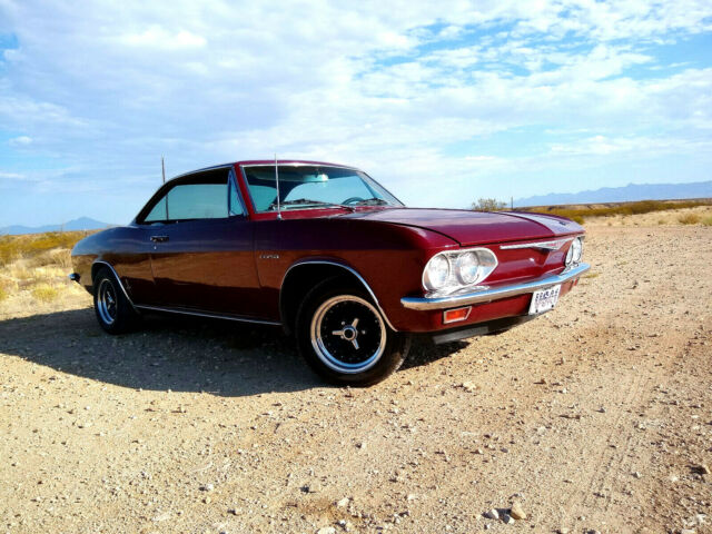 chevrolet corvair corsa original factory turbo 180hp 6 cyl 4 speed - nice 1965