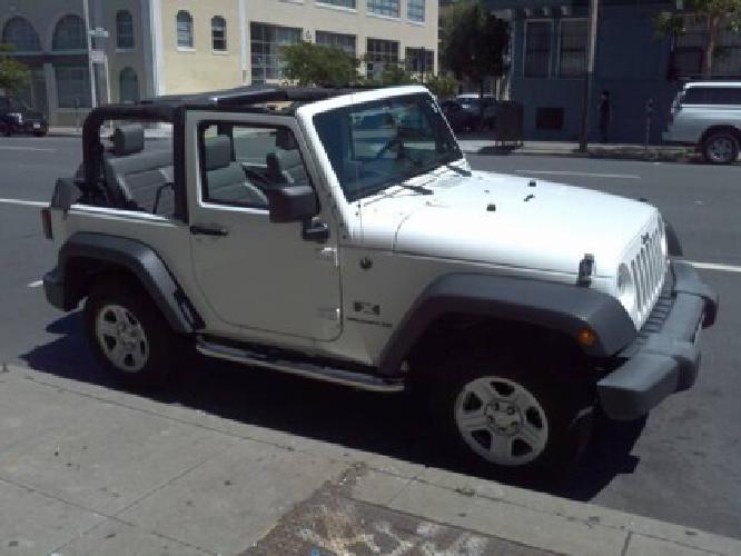 obo 2009 jeep wrangler x 2dr 4wd suv in san francisco, ca