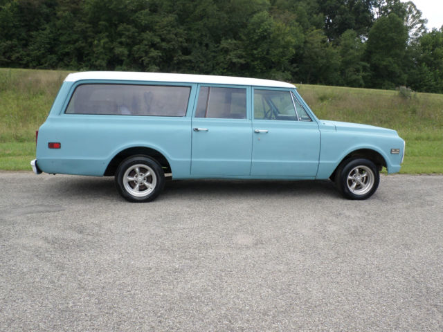 69 70 1971 chevrolet 3 door suburban project gasser rat rod a/c chevelle camaro