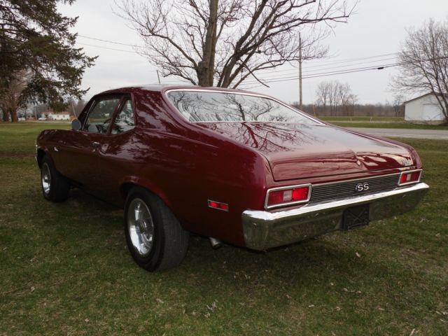 real #'s matching nova ss 4 speed with original gm factory shipping order