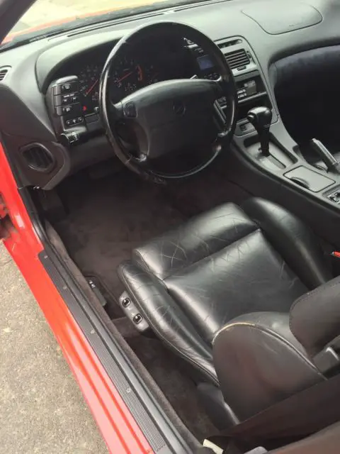 1994 nissan 300zx twin turbo z32 automatic red 78k
