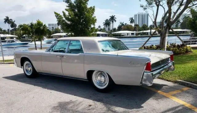 1961 lincoln continental sedan, factory air conditioning, known history from new