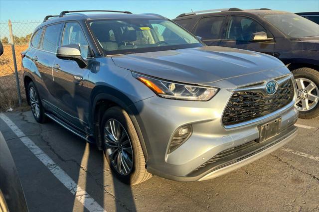 2020 toyota highlander hybrid platinum