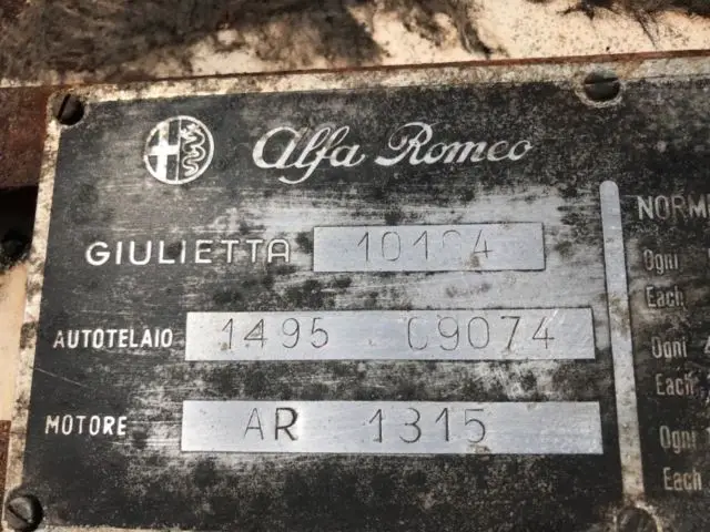 alfa romeo spider ~ 1959 lhd ~ for restoration