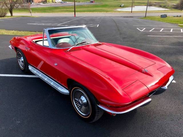 1965 corvette convertible olderresto*rarered/white*#matching300hp*4spd*