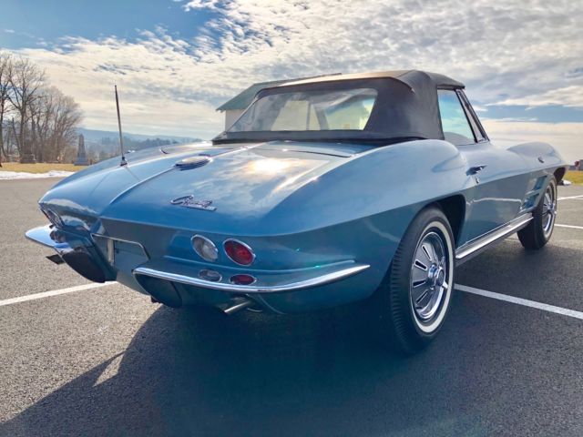1964 chevrolet corvette freshframeoffrestored*#smatch327/300hp*4spd*killer