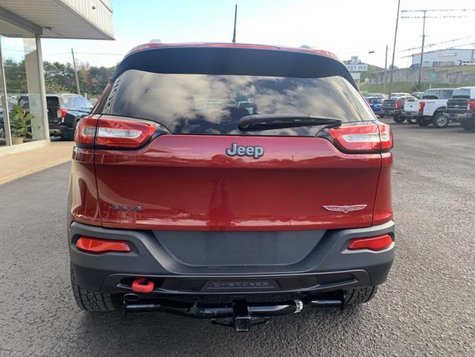 used 2014 jeep cherokee 4wd trailhawk fairmont, wv 26554 for sale in bellview, west virginia