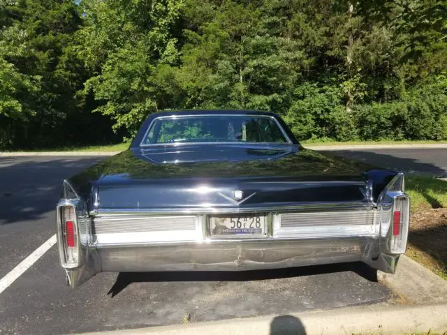 1965 cadillac calais black. runs good. 51000 original miles. 429 engine