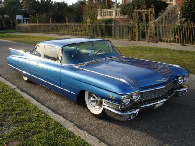 1960 cadillac kool custom air ride suspension no rust-model 62 coupe