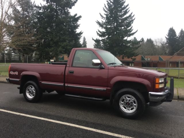 1994 gmc sierra sle k2500 4x4 62k orig. miles 454 rust free worldwide no reserve