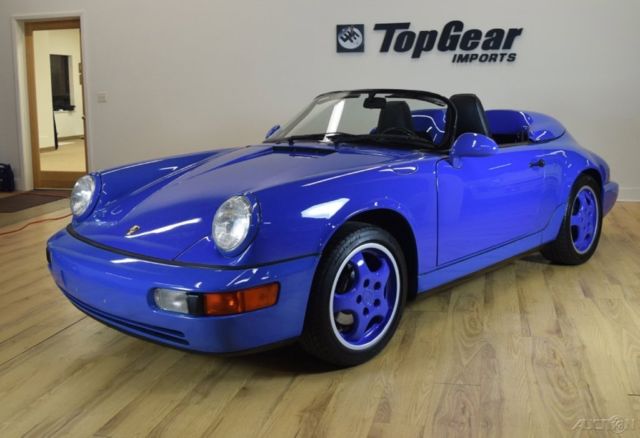 1994 porsche speedster rare maritime blue one of nice tiptronics