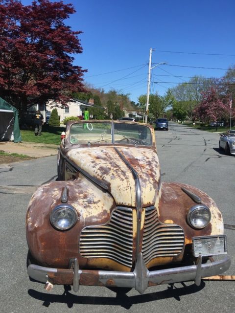 1940 buick century convertible running, driving project resto hotrod model 66c