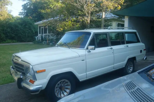 1986 jeep grand wagoneer newer interior and paint no reserve sell worldwide