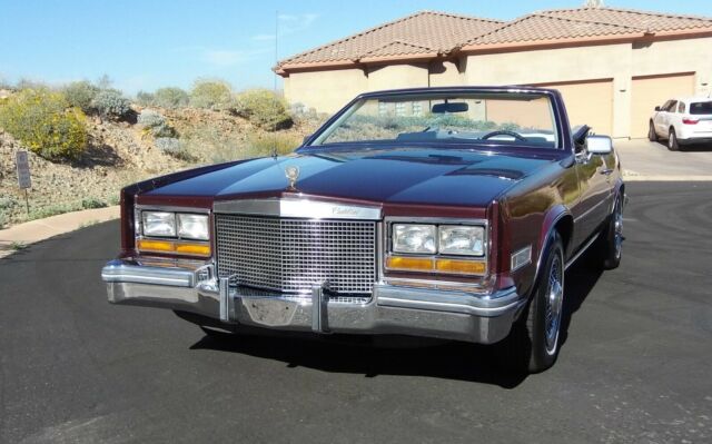rare! 1981 cadillac eldorado convertible (only 18 made!)