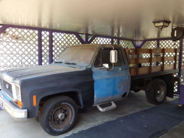 1973 chevrolet c20 stake flatbed