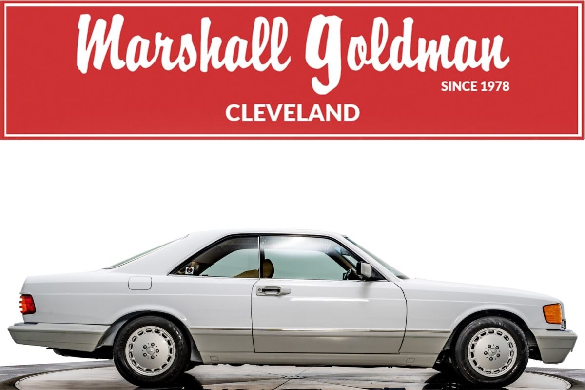 1991 mercedes-benz 560 sec coupe 5.6l sohc v12 4-speed automatic