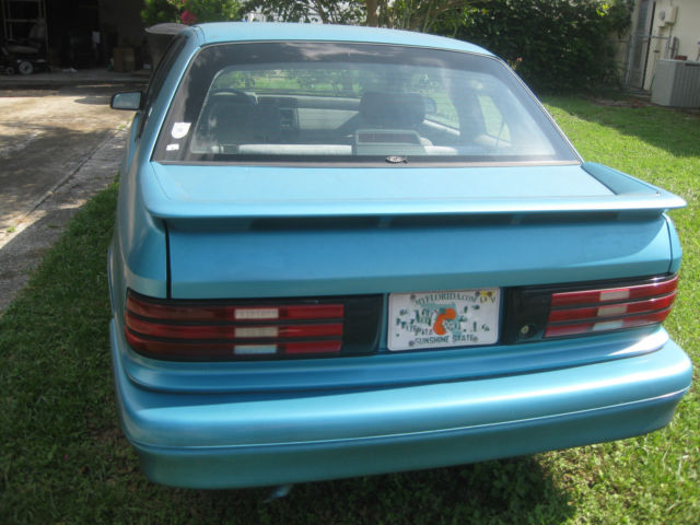 1994 plymoth sundace duster 1 owner since new 58k miles 2d hatchback florida car