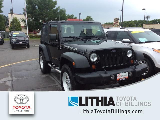 2011 jeep wrangler sport 4x4 sport 2dr suv for sale in billings, montana