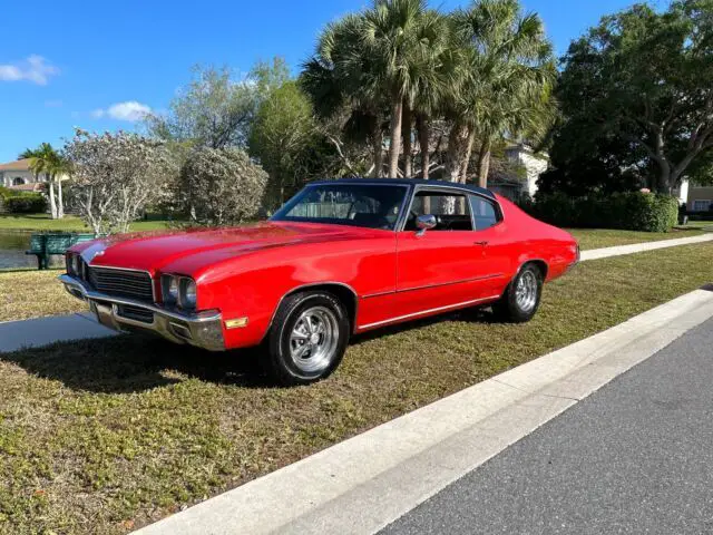 1972 buick skylark coupe red rwd automatic skylark
