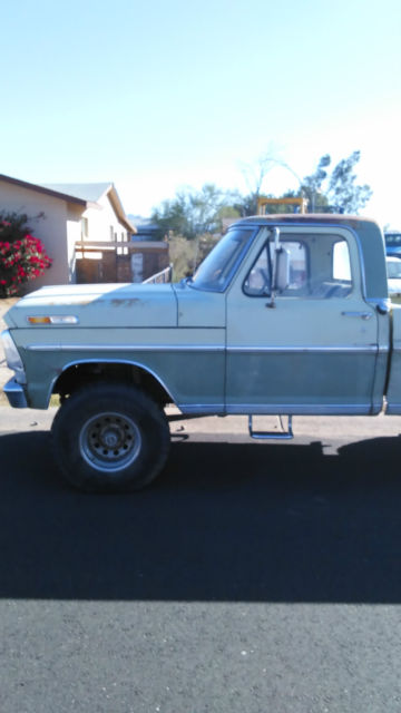 1969 f-100 4x4 ford truck