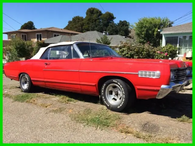 1967 mercury monterey 390ci v8 4-spd automatic 26140 rebuild mi custom interior