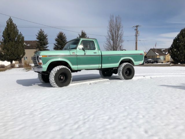 1979 ford f350 4x4 429 dove f 350 dana 60 barnfind patina highboy f250