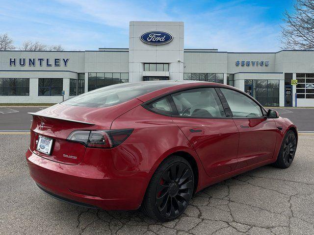 2022 tesla model 3 performance