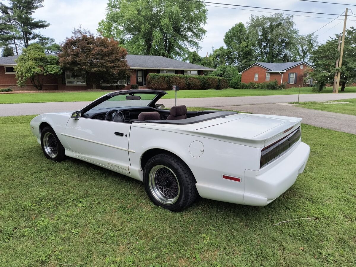91 pontiac trans am convertible ws6 sports suspension
