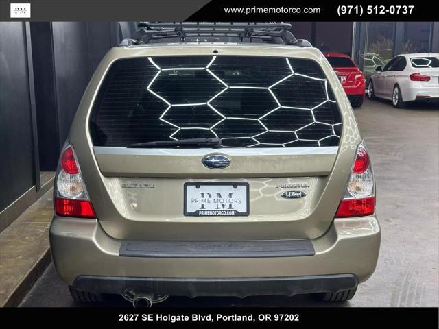 2008 subaru forester sports 2.5 x
