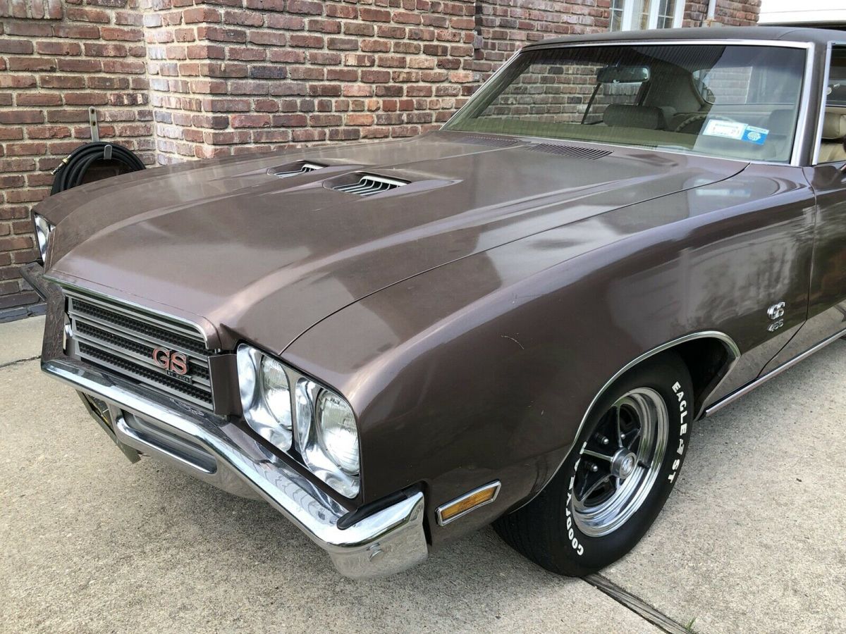 1971 buick gs 455 gran sport coupe v8 rare rosewood original:owner,paint,chrome