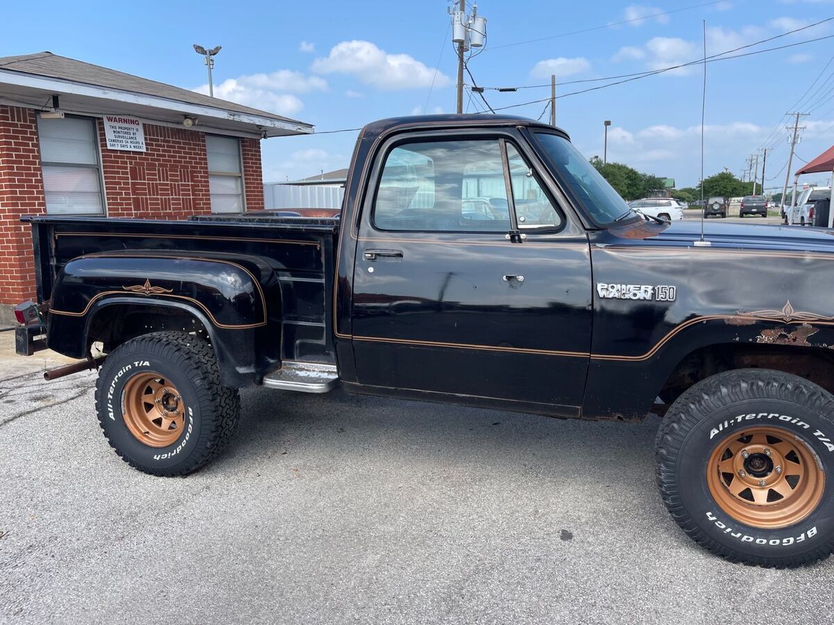 1979 black power wagon warlock! great patina for driver or restoration. v8/