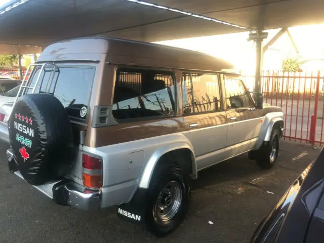 nissan patrol safari turbo diesel 1988 4x4 5 speed manual transmission y60 td42