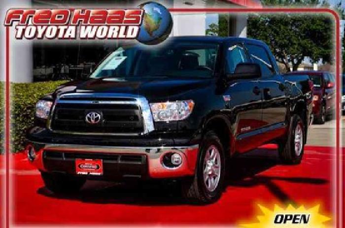 2013 toyota tundra 2wd truck one owner warranty crew max in spring, tx