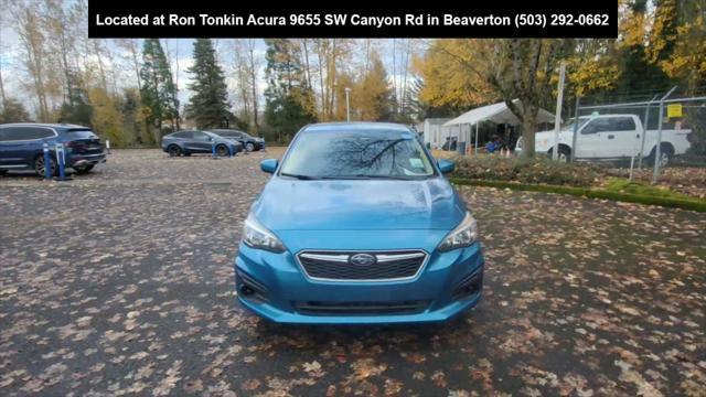 2018 subaru impreza 2.0i premium