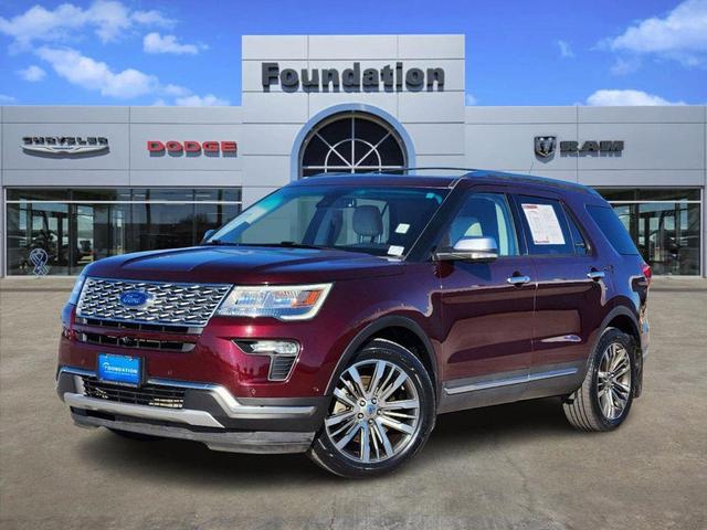 2018 ford explorer platinum