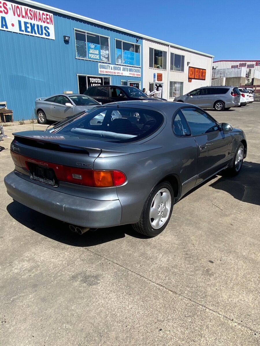 1990 toyota celica hatchback grey fwd automatic gt-s