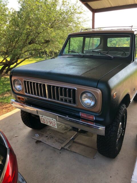 two 1974 international scout ii's for sale