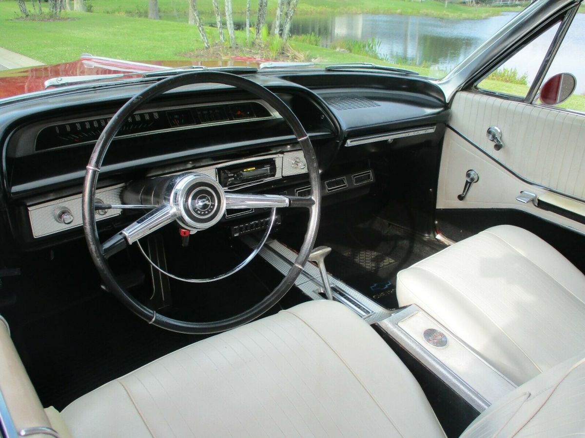 1964 chevrolet impala ss true ss 327 automatic cold a/c turn key ready to go