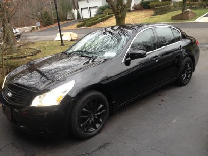 2007 g35x sedan fully loaded black on black in staten island, ny