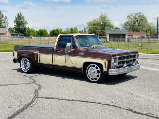 1979 gmc sierra c30 squarebody chevy dually truck c10 pickup brown rwd automatic