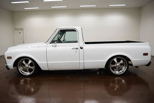 1971 chevrolet c10 swb 96514 miles white pickup truck 5.7 liter 350 v8 700 r4