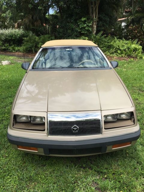 1991 chrysler le baron convertible