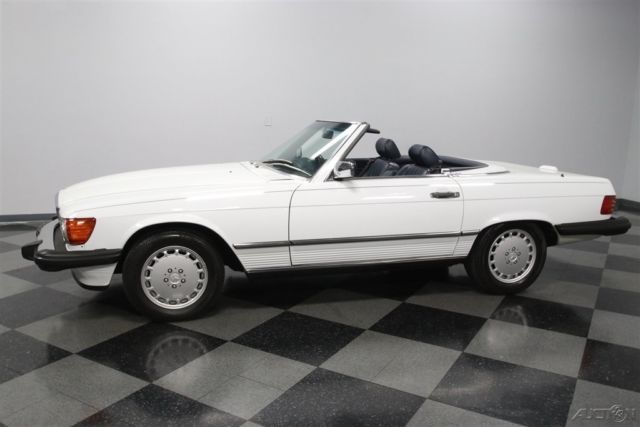 r107 merc hardtop euro classic german vintage blue white automatic hardtop sharp