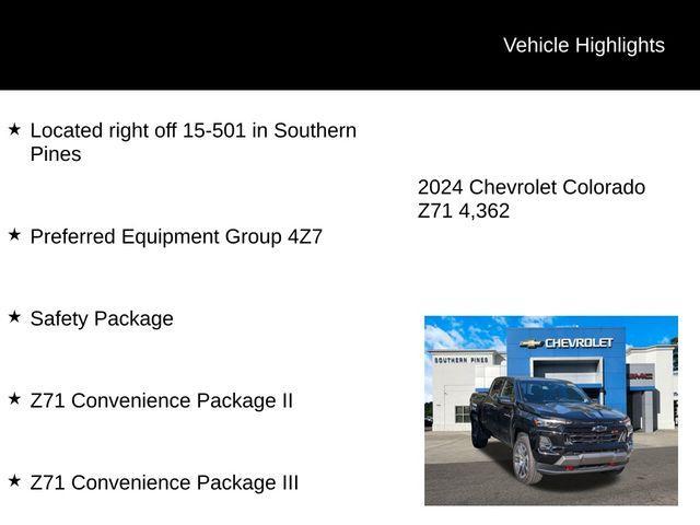 2024 chevrolet colorado z71