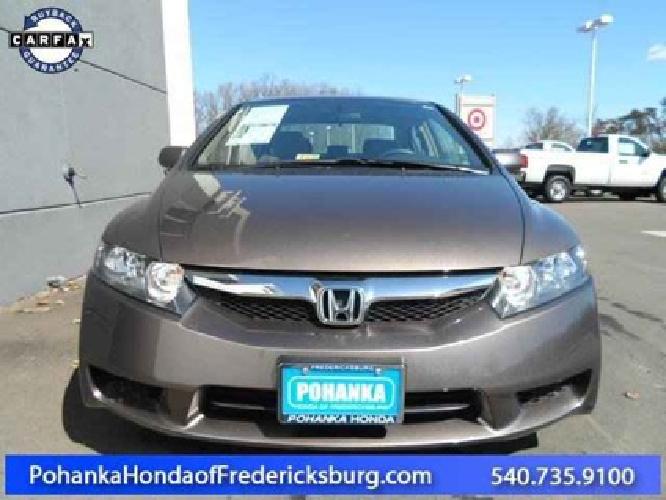 2010 honda civic sdn lx in fredericksburg, va