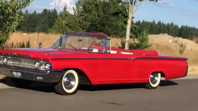 1960 mercury monterey convertible showroom condition 100% rust free ready to go
